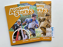 Комплект Academy Stars 3 Pupil's Book + WorkBook (Підручник + робочий зошит)