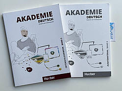 Комплект Akademie Deutsch B1+ Kursbuch + Arbeitsbuch (Підручник + робочий зошит)