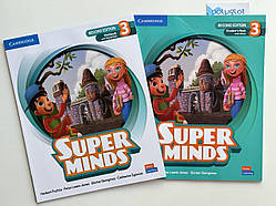 Комплект Super Minds Second Edition 3 Student's Book + Workbook (Підручник + робочий зошит)