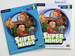 Комплект Super Minds Second Edition 1 Student's Book + Workbook (Підручник + робочий зошит)