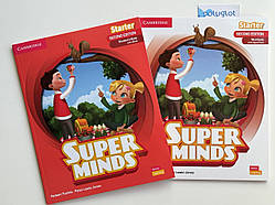 Комплект Super Minds Second Edition Starter Student's Book + Workbook (Підручник + робочий зошит)
