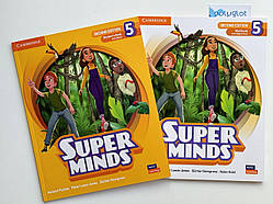 Комплект Super Minds Second Edition 5 Student's Book + Workbook (Підручник + робочий зошит)