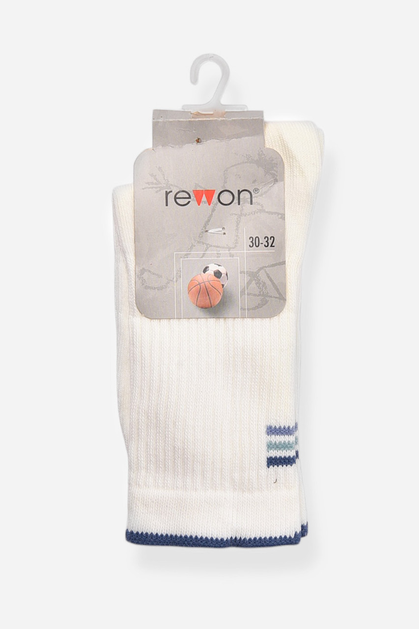 Шкарпетки дитячі демісезонні білого кольору р.27-29 198528S, фото 1
