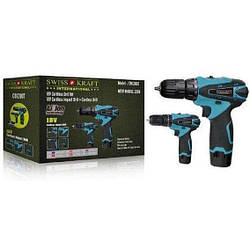 Набір шурупокрутів swiss kraft international cb1280t 18v