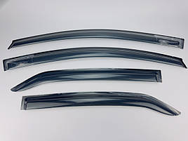 Дефлектори вікон (вітровики) для Toyota Yaris 2006-2011 Sedan 4шт (Hic)