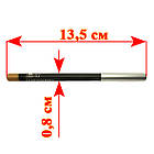 Золотистий з Шиммером Олівець для Очей і Губ Косметичний, Колір Oro Shimmer, Косметичні Adoro Е72, фото 2