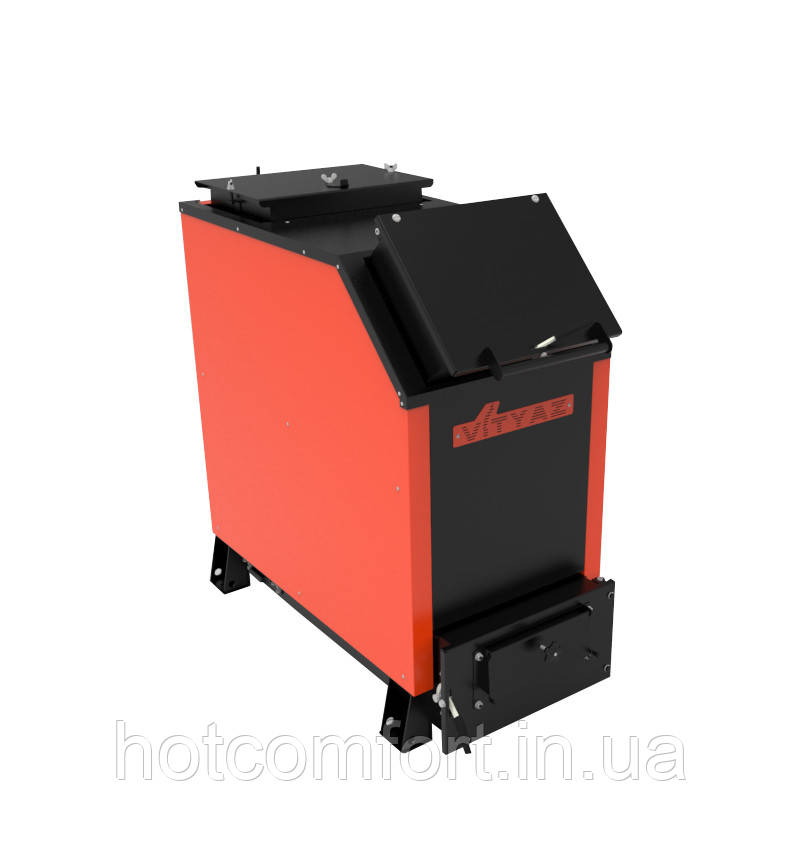 Твердопаливний шахтний котел Вітязь Optima 22, 22 кВт