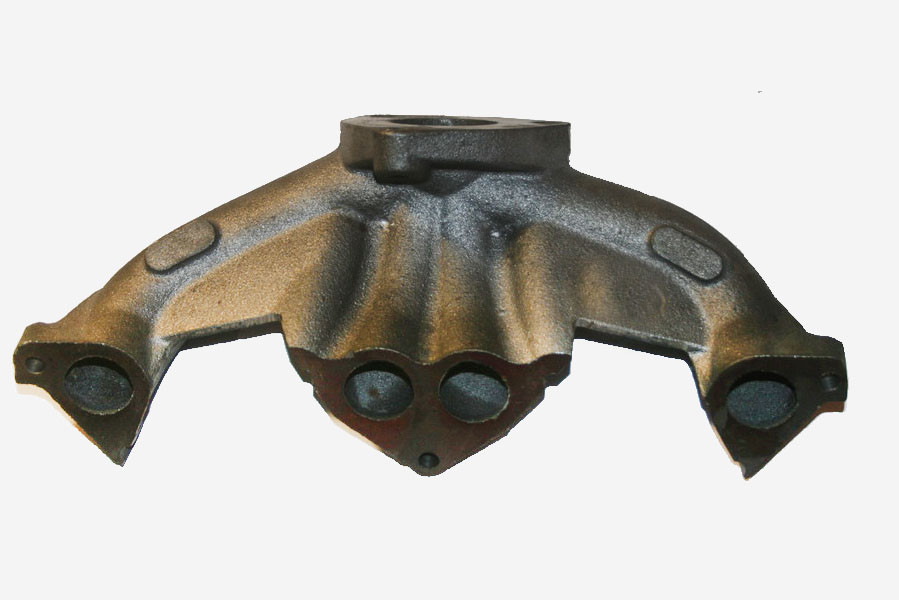 Колектор випускний Сенс 1.3, Ланос 1.4, 1102, 1103 інжектор (чавун) Мелітополь (таврія, славута) 96414941, фото 1