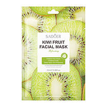 Маска для обличчя з екстарктом ківі SADOER, 25г., фото 4