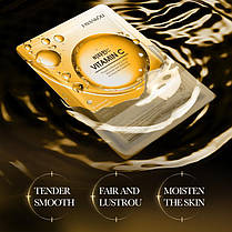 Відбілююча та зволожуюча маска з вітаміном С FAYANKOU, 25г., фото 4