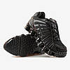 Чоловічі кросівки Nike Shox LT Black Найк Шокс ТЛ чорні повністю шкіра сітка підошва air унісекс, фото 7