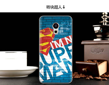 Силіконовий чохол для Meizu pro 6 з малюнком I am super man