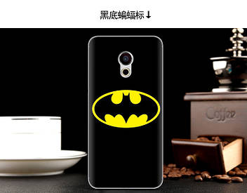 Силіконовий чохол для Meizu pro 6 з малюнком бетмен
