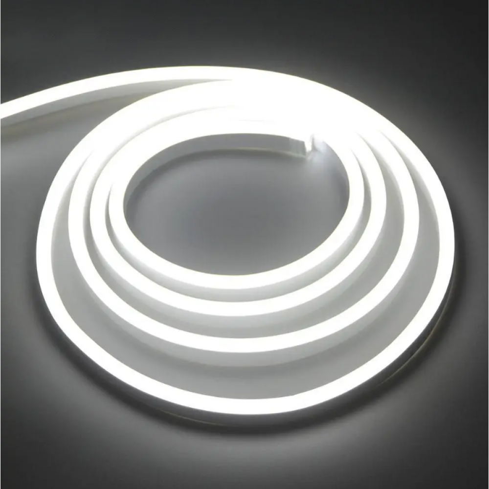 Світлодіодна неонова LED стрічка Ultra NEON 220 В, IP65, 5 м, Біла