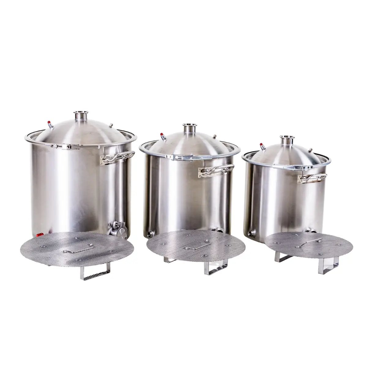 Перегінний куб для побутового дистилятора з нержавіючої сталі з купольної кришкою Будьмо, фото 1