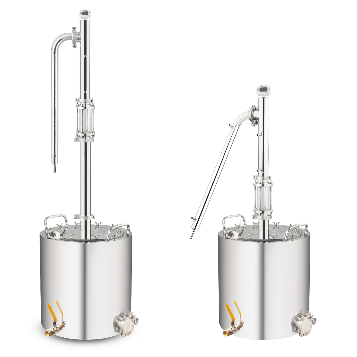 Надійний побутовий дистилятор апарат колонного типу нержавійка TM Samogray Okovita Profi на 70 літрів, фото 1