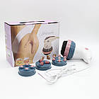 Антицелюлітний масажер для тіла 4в1, Body Innovation Sculptural / Електричний ручний вібромасажер, фото 10