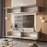 Меблева стінка навісна Aurora (кашемір/золотий), фото 2