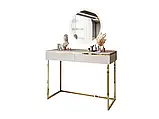 Туалетний столик на каркасі Aurora Gold (кашемір/золотий), фото 9