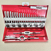 Набір мітчиків і плашок 32 од INTERTOOL SD-8032