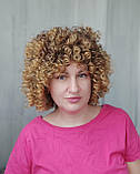 Перука кучерява афро кучерява зоотистий блонд (KDI-33/27), фото 3