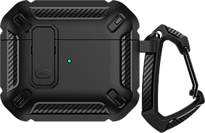 Чохол AirPods 3 black Defender Case