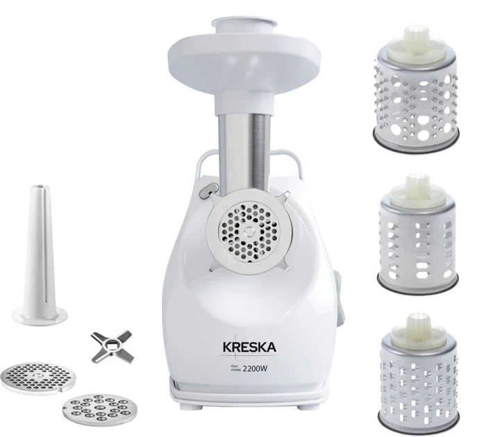 М'ясорубка KRESKA 390.51 з овочерізкою\шинковкою (виробництво Польща)