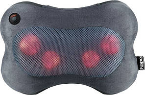 Масажер-подушка NAIPO Back and Neck (Ultra-soft Plush Fabric) для спини та шиї з підігрівом MGP-129M UA