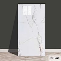 Самоклейна ПВХ плитка «Білий мармур EHL-012»