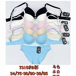Жіночий комплект спідньої білизни "Фабричний Китай" (У пакованні 1 колір) Розмір: 34,36,38 (29047)