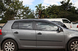Дефлектори вікон (вітровики) для VW Golf-5 2004+ HB 5D 4шт (HIC)