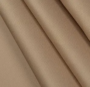 Скатертина на стіл тканинна кругла бежева зі швом Atteks 295 см - 1701, фото 2