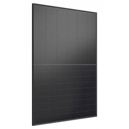 Сонячна батарея 440Вт Jinko Solar JKM-440N-54HL4R-BDB bifacial full black моно фотомодуль двохсторонній чорний, фото 1