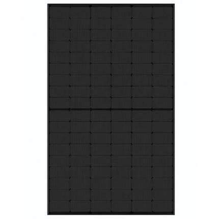 Сонячна батарея 440Вт Jinko Solar JKM-440N-54HL4R-BDB bifacial full black моно фотомодуль двохсторонній чорний, фото 3
