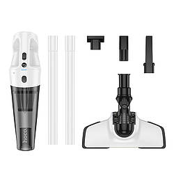 Ручний провідний пилосос для дому HOCO HY10 |120W, 850ml, 4.2м, 8500-9000 Па| Білий