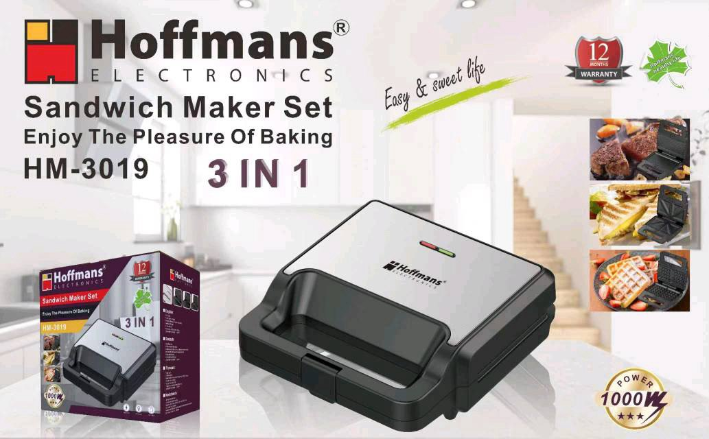 Мультимейкер Hoffmans HM-3019 3в1 1000W, фото 1