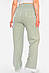 Штани жіночі однотонні напівбатальні м'ятного кольору 198247S, фото 3