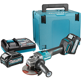 Makita XGT GA005GM201 Акумуляторна болгарка комплект