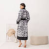 Кімоно жіноче з плюшевого велюру Kimono Snow Leopard 18374 XL код ID 5045504, фото 3