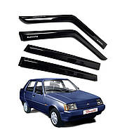 Дефлекторы окон на Славуту (на скотче) ветровики Славута ЗАЗ 1103