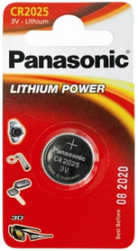 Батарейка Panasonic (CR-2025EL/1B)