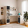 Кутовий стіл Teenager 155х119х170h см корпус білий ТМ Viorina-Deko, фото 8