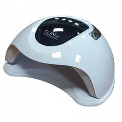 Лампа для манікюру з таймером 72Вт, від мережі, SUN C6 / Лампа для нігтів / Сушарка для нігтів Біла