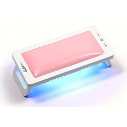 Лампа для манікюру з підлокітником 88 Вт, від USB, SUN HPL 1/ Лампа для нігтів Рожева