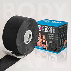 Кінезіотейп для тіла Royal Tapes body care (5 см х 5 м) — чорний