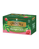 Чай Twinings Te Verde Moringa Litchi 25s 50g, фото 3