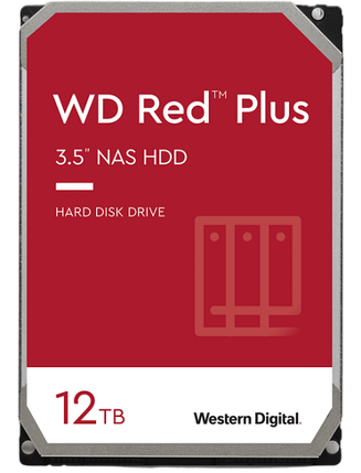 Жорсткий диск 3,5" WD Red Plus 12TB (WD120EFBX), фото 1