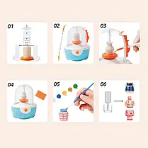 Набір для творчості (перегони) — ліплення та малювання TNWX-4710C, фото 4