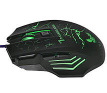 Ігрова миша Gaming mouse X7 USB дротова RGB-підсвітка, фото 4