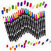 Набір двосторонніх маркерів Dual Brush Pens 80 шт. у чохлі, фото 9